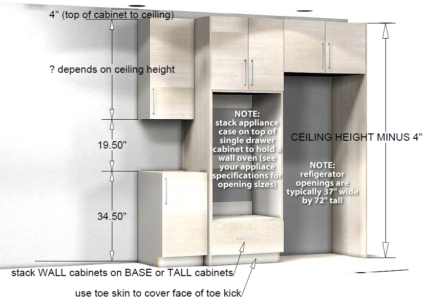 Custom Kitchen Tall Cabinets
